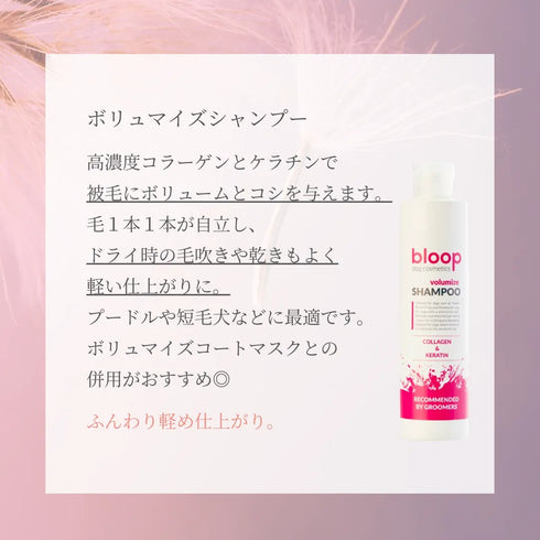 bloop ボリュマイズシャンプー