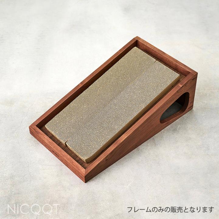 猫爪研ぎ　木工品 猫の木製爪とぎトレー – NICQQT