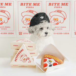BITE ME  ぺパロニピザ おもちゃ