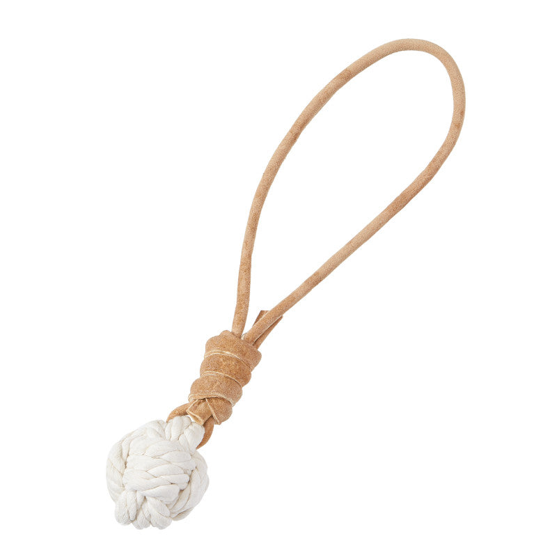 レザー＆コットン・トイ／ボール