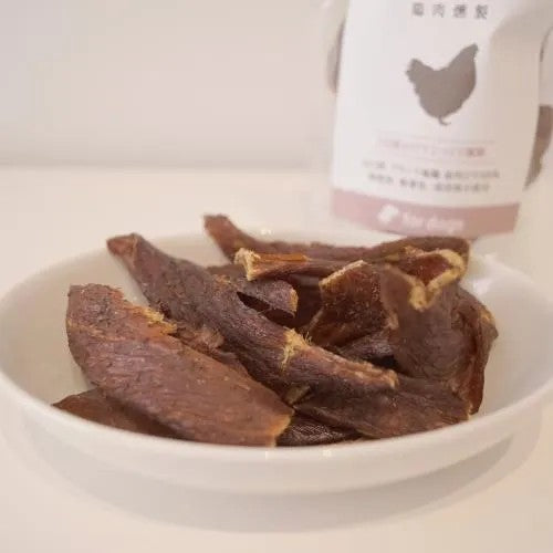 「手作り無添加おやつ」鶏肉燻製