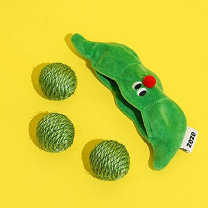 【zeze】 CAT TOY　グリーンピース