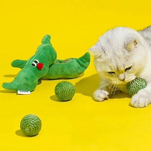 【zeze】 CAT TOY　グリーンピース